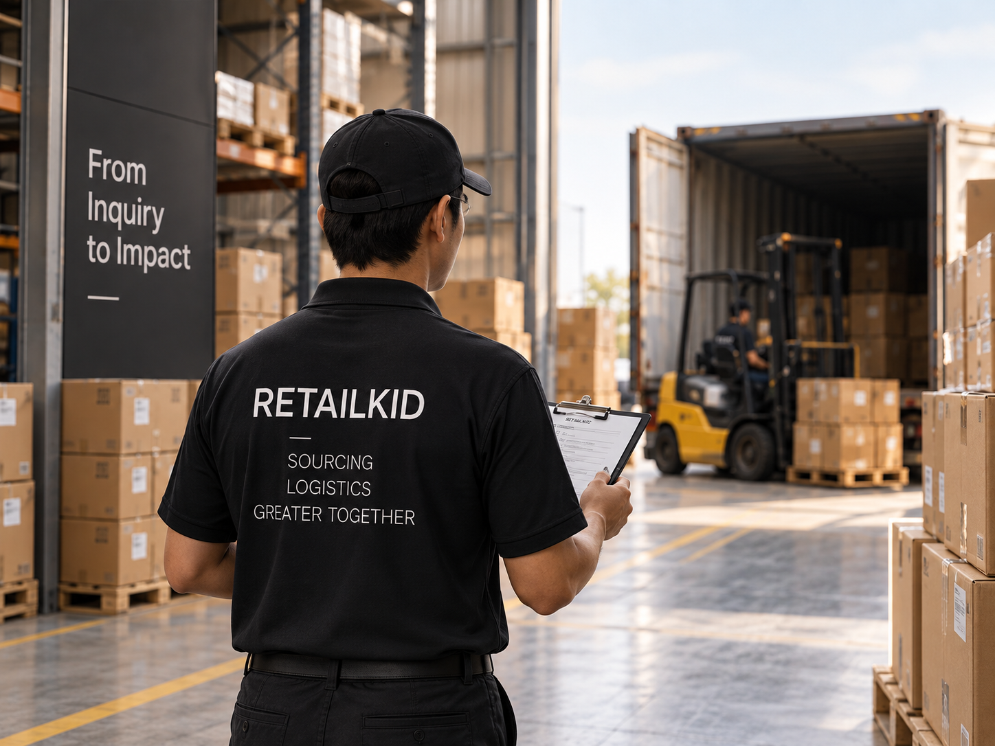 RetailKid cross-border warehouse and logistics