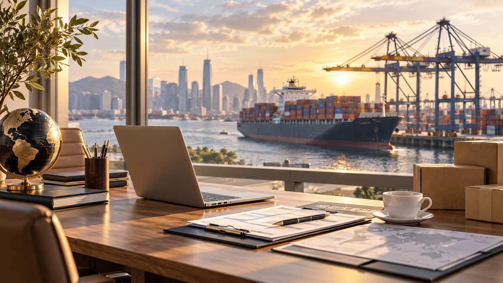 Global trade services desk