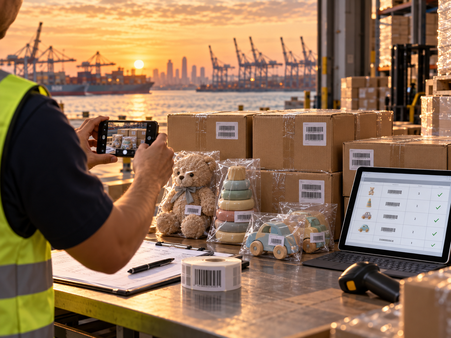 Supplier proof of stock verification